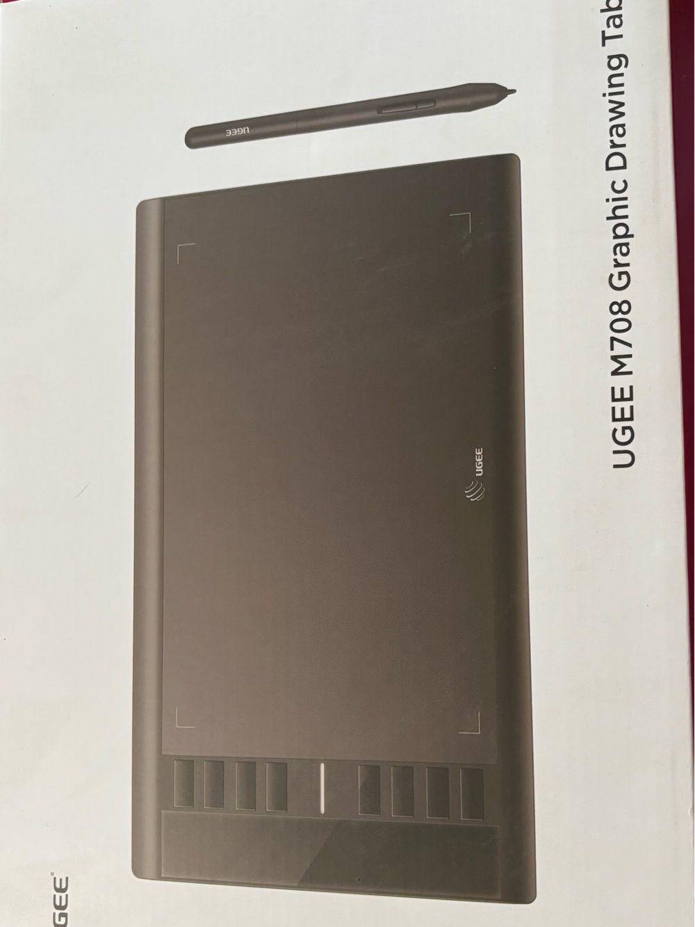 M708 Graphic Drawing Tablet - Black